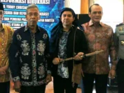 Menteri Yuddy Chrisnandi Sarankan Gubernur Banten Lakukan Rombak Birokrasi Secara Terbuka