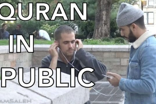 Lantunan Firman Allah SWT Diperdengarkan, Orang Bule Meneteskan Air Mata
