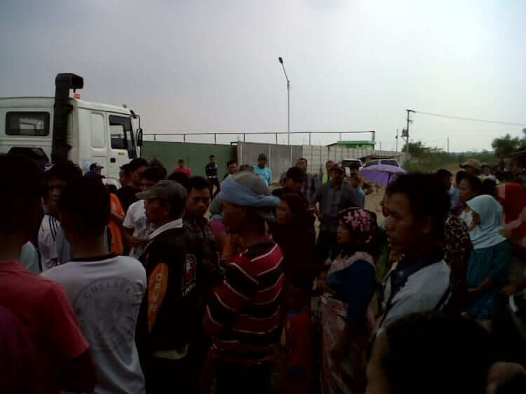 Gara-gara Limbah Pabrik, Puluhan Warga Ciruas Serang Demo PT Shiva Sakti Stell
