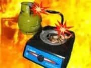Tabung Gas Meledak, Membakar Isi rumah dan Penghuninya