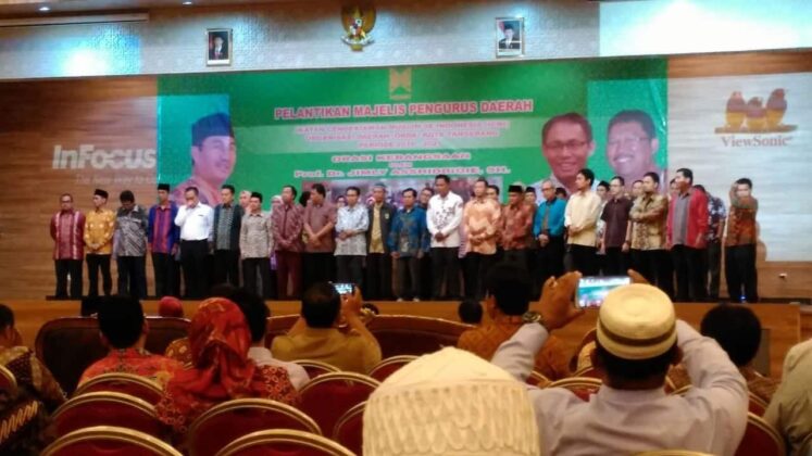 Pelantikan ICMI Orda Kota Tangerang Sebagai Kado Istimewa Untuk Jimly Asshiddiqie
