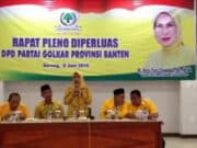 DPD Partai Golkar Resmi Rekomendasikan Andika Hazrumy di Pilkada Banten 2017