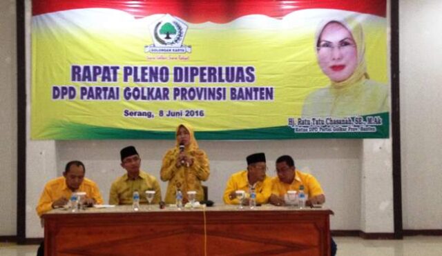 DPD Partai Golkar Resmi Rekomendasikan Andika Hazrumy di Pilkada Banten 2017