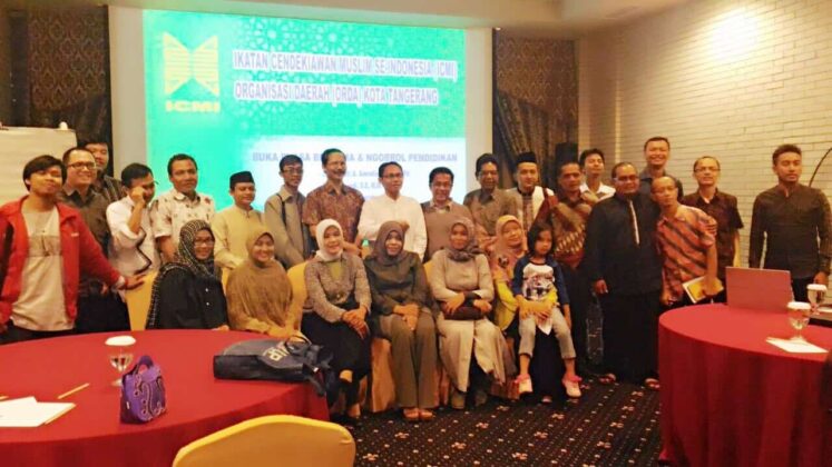 ICMI Orda Kota Tangerang Gelar Buka Puasa Bersama Sambil Ngobrol Pendidikan