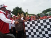 Gubernur Banten Rano Karno Lepas 80 Bus Mudik Gratis