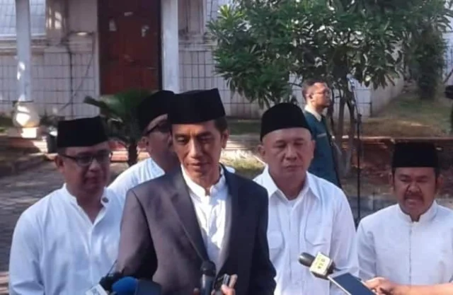 Shalat Idul Adha di Kota Serang, Jokowi Maknai Idul Adha untuk Berbagi