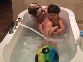 Nikita Mirzani Pamer Foto Telanjang Mandi Bareng Anak, Dikecam Netizen