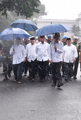 Presiden Joko Widodo Apresiasi Aksi Doa Bersama Berjalan Damai