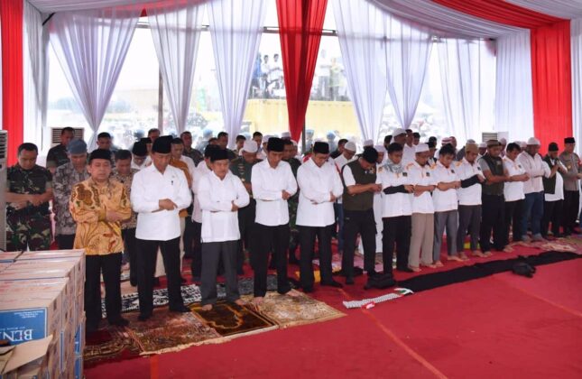 Presiden Joko Widodo Apresiasi Aksi Doa Bersama Berjalan Damai