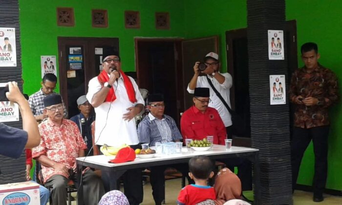 Rano Karno: Untuk Banten Sejahtera Coblos Kumisnya