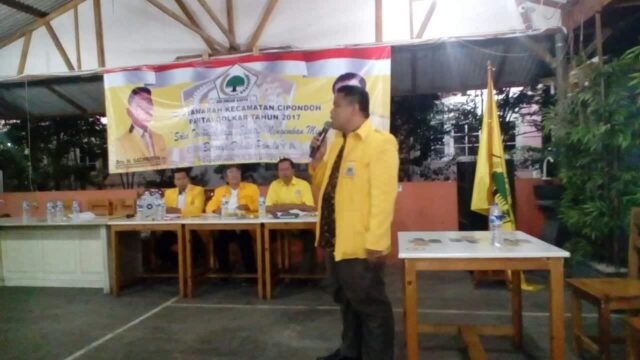 Dika Mahmudin Terpilih Sebagai Ketua PK Partai Golkar Kecamatan Cipondoh