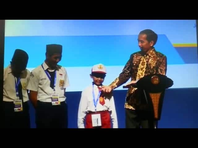 Ari Aditya Salah Sebut Ikan Tongkol di Depan Presiden Jokowi
