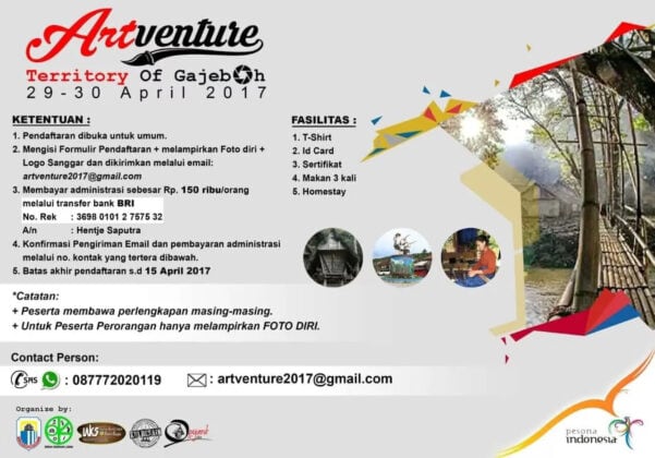 Art’Venture: The Territory of Gajeboh, Panggilan dari Baduy buat Para Seniman Rupa