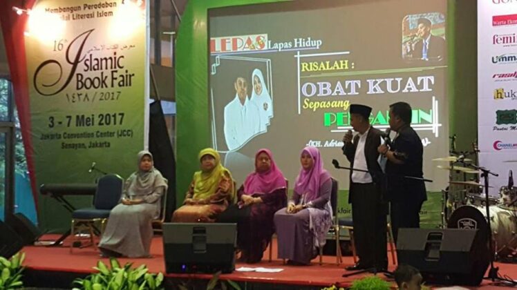 KH Adrian Mafatihullah Kariem Bedah Buku ‘Lepas dari Lapas Hidup’ di Islamic Book Fair 2017