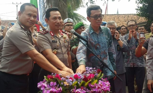 Kapolda Banten Resmikan Gedung Satpas SIM di Rajeg Tangerang