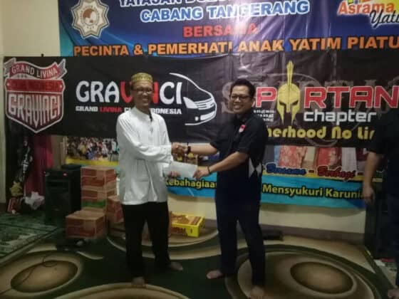 GRAVINCI Chapter Spartan adakan Buka Puasa bersama anak-anak Yatim