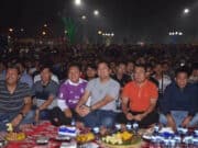 Euforia Nobar Final Champions Warga Kota Tangerang Bersama Walikota Meriah