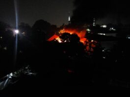 Gudang Obat RSUD Kabupaten Tangerang Hangus Terbakar Disambar Petir