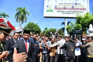 Presiden Jokowi Ingin Gubernur Aceh Terpilih Ciptakan Suasana Kondusif Bagi Investasi