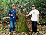Situs Batu Tumpeng di Hutan Adat Kasepuhan Adat Cibadak Dijaga Secara Turun Temurun