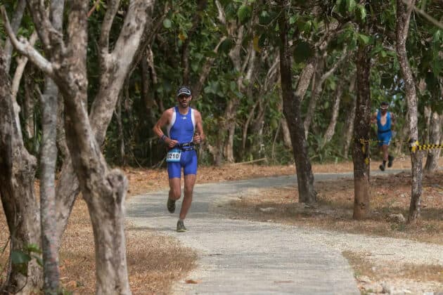Fauzi Fannyla Ukir Prestasi Tercepat di Ajang Rhino X Triathlon