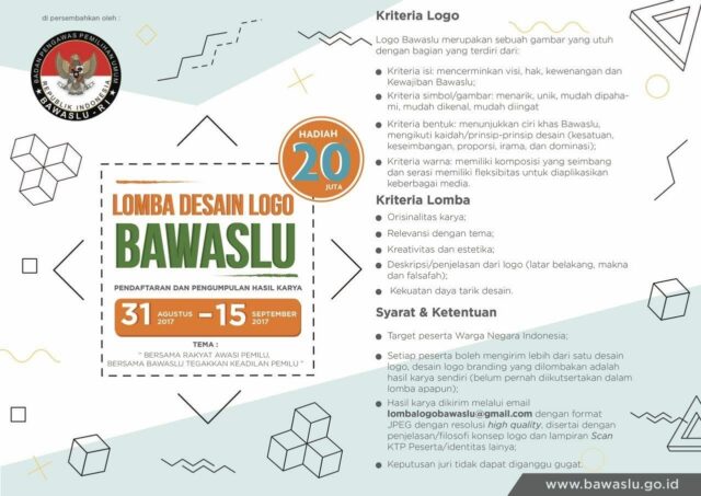Ayo! Ikut Lomba Desain Logo Bawaslu