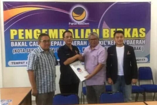 Hudaya Latuconsina Datangi DPW Partai Nasdem Banten Hudaya Latuconsina Datangi DPW Partai Nasdem Banten