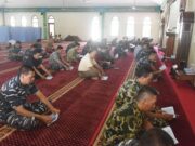 Menjelang HUT TNI 72 Para Prajurit Doa dan Yasinan Bersama