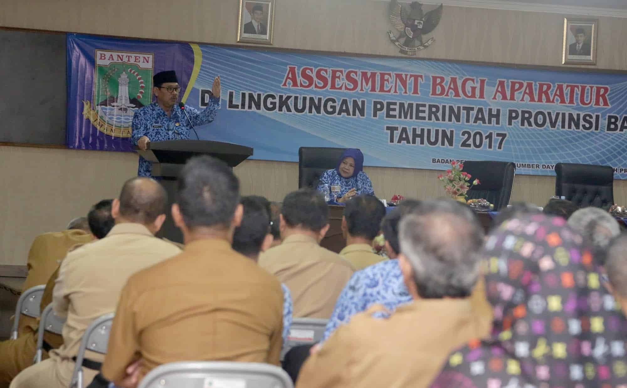 Pemprov Banten Gelar Assesment Tingkatkan Kualitas Kepala Sekolah dan Pengawas