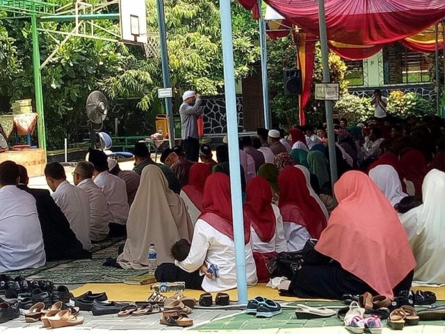 Khatam Al-Qur'an kelima, SMPN 9 Kota Tangerang Hadirkan Aa Gym