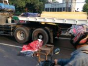 Pengendara Sepeda Motor Tewas Terlindas Truk di Daan Mogot Tangerang