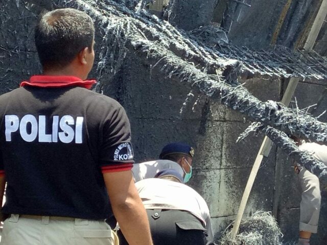 Polres Metro Tangerang Kota Lakukan Olah TKP di Pabrik Petasan