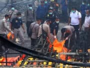 Kisah Aiptu Armi Mendobrak Tembok Pabrik Petasan
