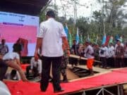 Panggung Utama untuk Presiden Jokowi Ambruk di Desa Muruy Pandeglang