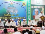 Universitas Sriwijaya Palembang Gelar Dies Natalis ke-57 dengan Khataman Al-Quran