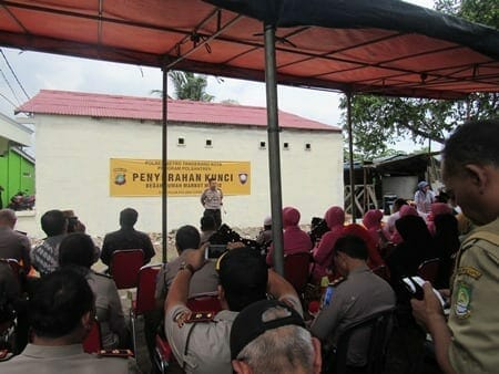 Polres Metro Tangerang Kota Gencar Bedah Rumah Warga Kurang Mampu
