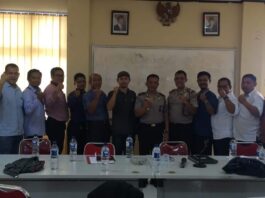 Sukseskan Pilkada Kota Tangerang, Polsek Ciledug Jalin Komunikasi dengan PPK dan PPS