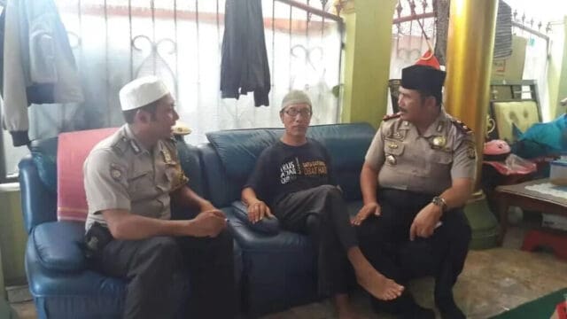 Jelang Reuni 212, Kapolsek Karawaci Datangi Tokoh Agama