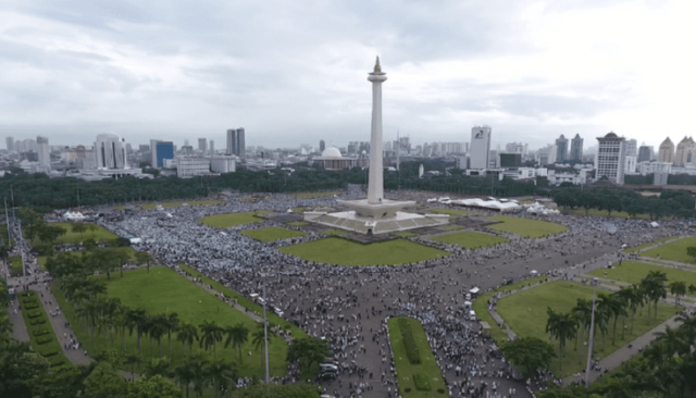 KH Ma’ruf Amin Serukan Indonesia Bersatu Bela Palestina