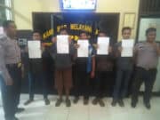 Polsek Karawaci Ringkus Lima Preman dan Dua Debt Collector