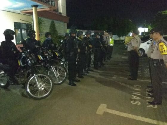 Polsek Neglasari Gelar Operasi Cipta Kondisi Menjelang Natal dan Tahun Baru