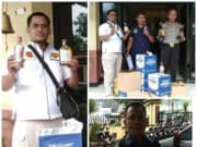 Polsek Ciledug Razia Minuman Keras