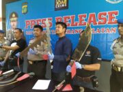 ABG Ciputat Tawuran dengan Senjata Tajam Dibekuk Polisi Kota Tangerang Selatan