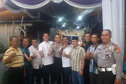 Kapolsek Batuceper Datangi Rumah Tokoh Masyarakat Kelompok Ambon, Ada Apa?