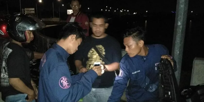 Tengah Malam, Polsek Ciledug Gelar Operasi Cipta Kondisi di Pondok Bahar
