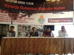 Diskusi Catatan Akhir Tahun, Pengamat: Gubernur Banten Tidak Bisa Didikte