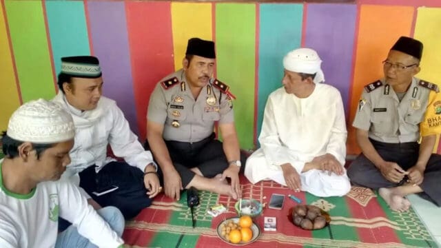 Pogram Polisi Cinta Masjid, Kapolsek Karawaci Getol Hadiri Perayaan Maulid Nabi Muhammad SAW