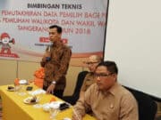 Penyelenggara Pilkada Kota Tangerang Harus Teliti dan Akurat Dalam Pendataan Pemilih