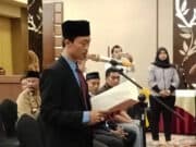 Ketua Panwaslu Kecamatan Tangerang Lantik Petugas Pengawas Pemilu