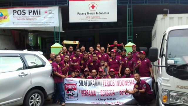 Terios Chapter Banten Raya Awali Program 2018 dengan Donor Darah